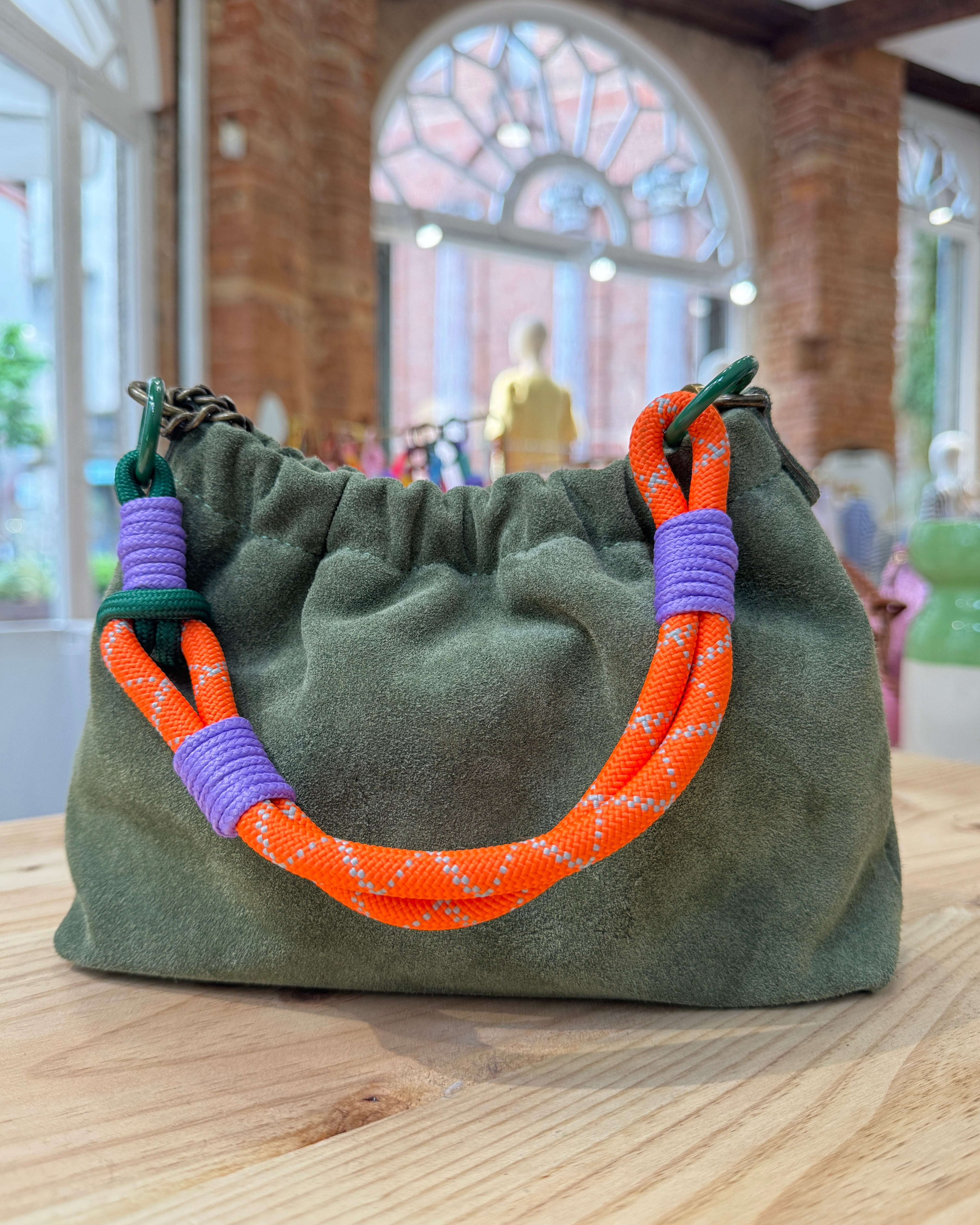 Petit sac Poppy kaki