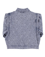 Charger l&#39;image dans la galerie, Veste Imprimée Animal Washed Blue Sisters Department
