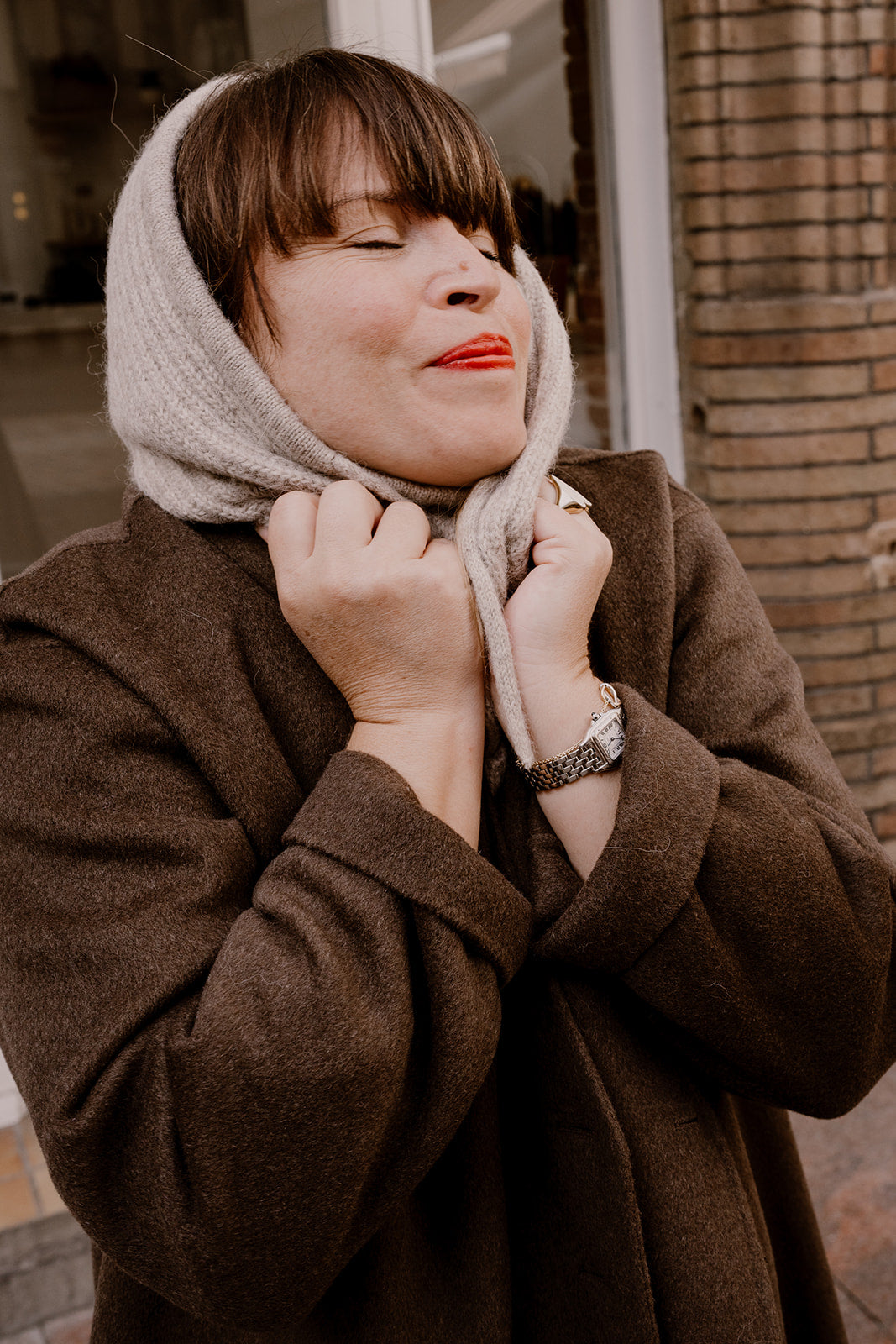 Cagoule Maé Anonym Apparel Sable