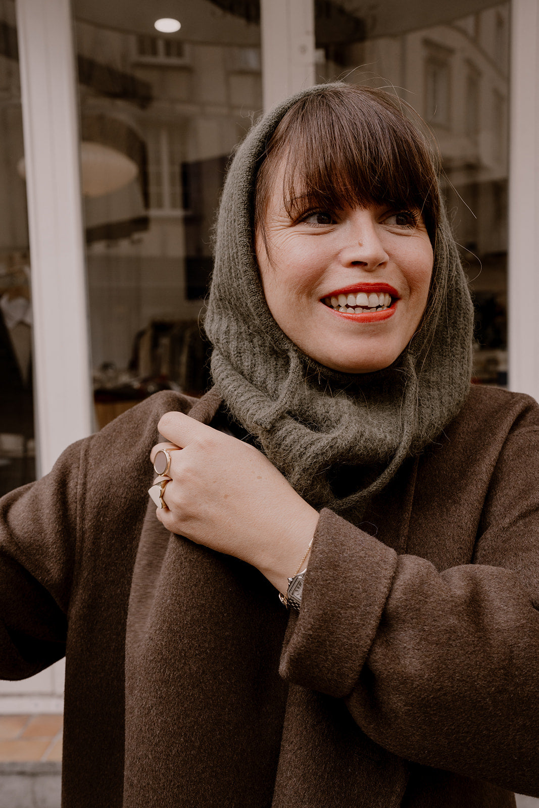 Cagoule Maé Anonym Apparel Lichen