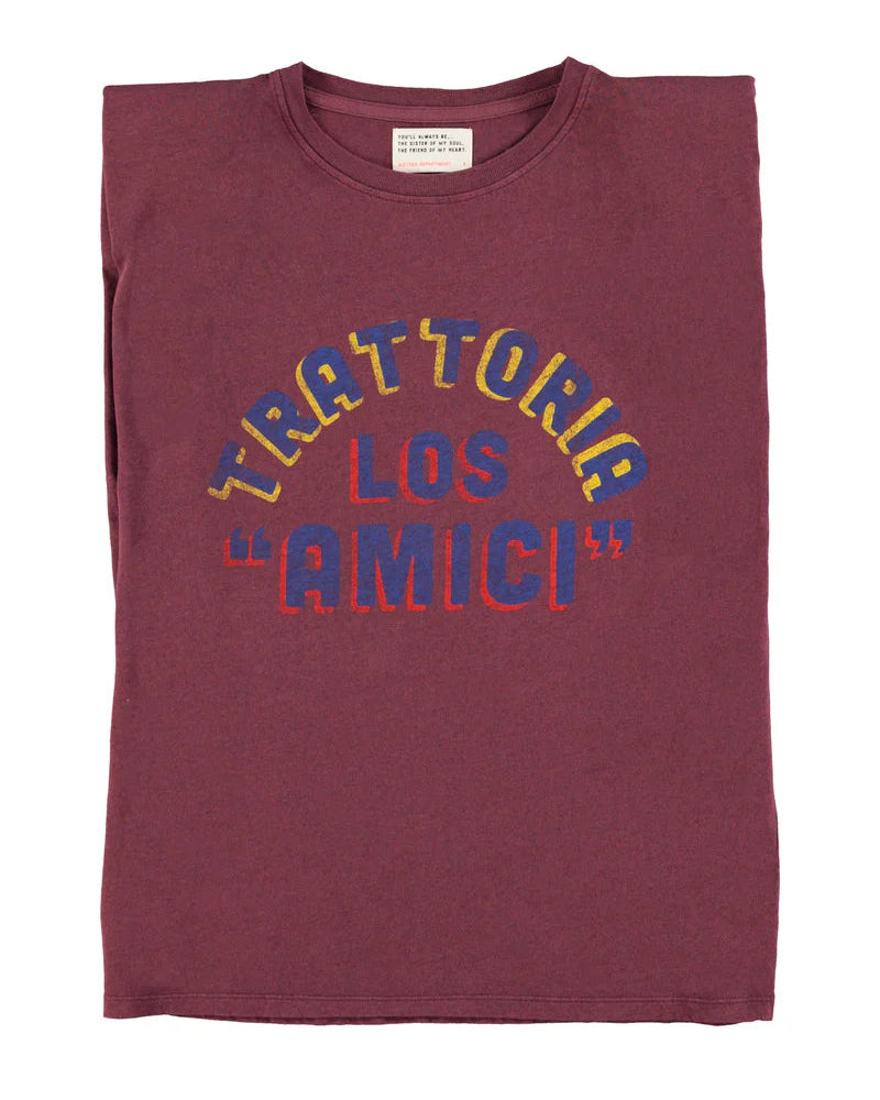 Débardeur Los Amici Sisters Aubergine Department