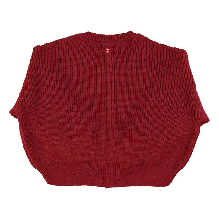 Cardigan Lurex Bordeaux Sisters Department