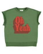 Charger l&#39;image dans la galerie, Sweat-Shirt Oh Yeah Vert Sisters Department
